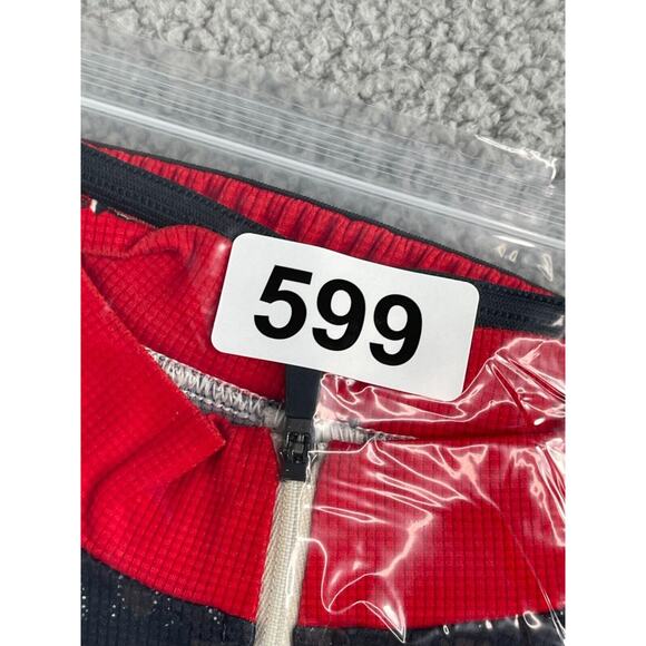 Capo Forma Jersey Mens Large Cycling Full Zip Velo News Red Black Made in Italy - Picture 10 of 10